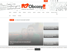 Tablet Screenshot of obcasy.pl
